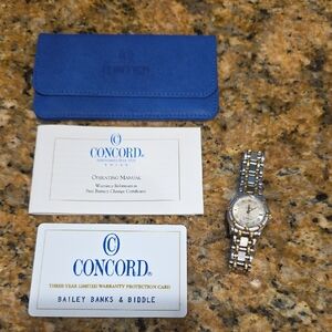 Concord Womens Saratoga SL 2 Tone Watch